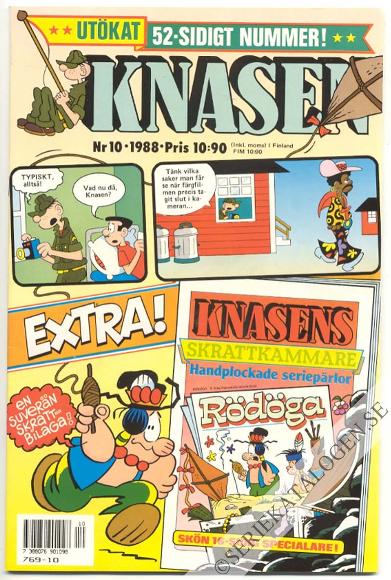 Framsida på Knasen #10 (1988)