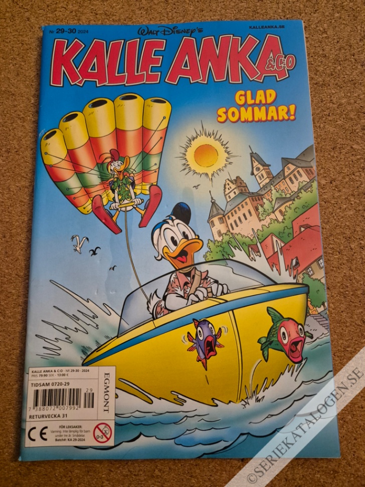 Framsida på Kalle Anka & C:o #29-30 (2024)