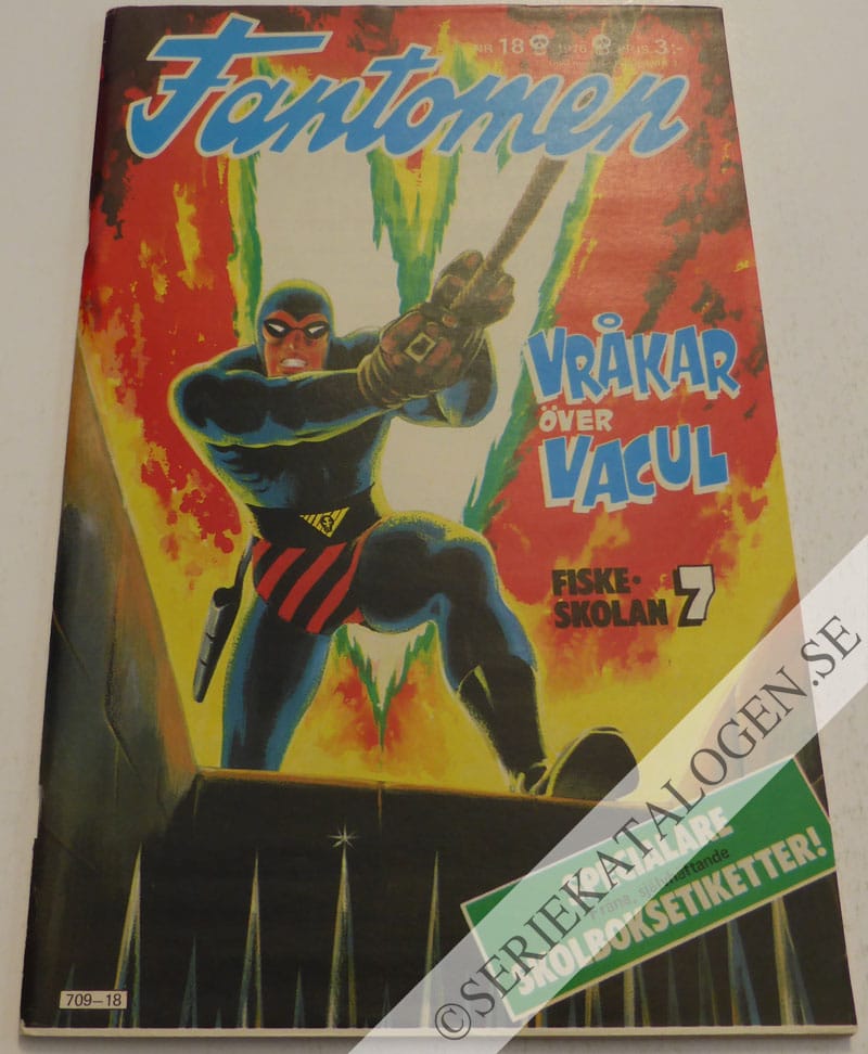 Framsida på Fantomen #18 (1976)