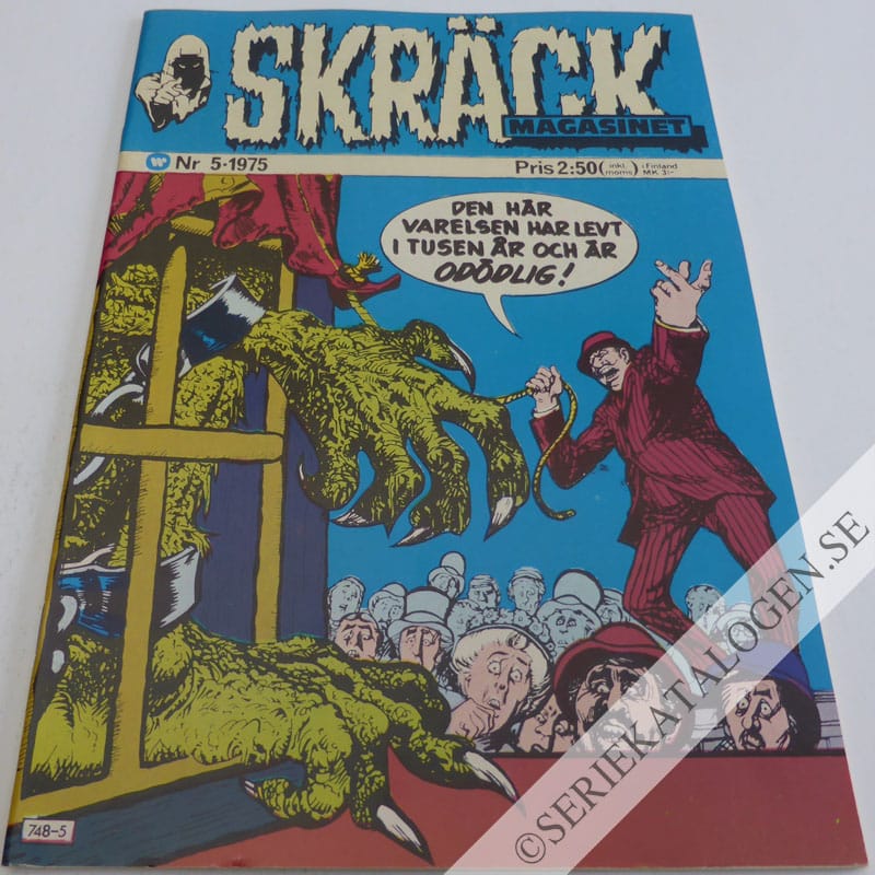 Framsida på Skräckmagasinet #5 (1975)