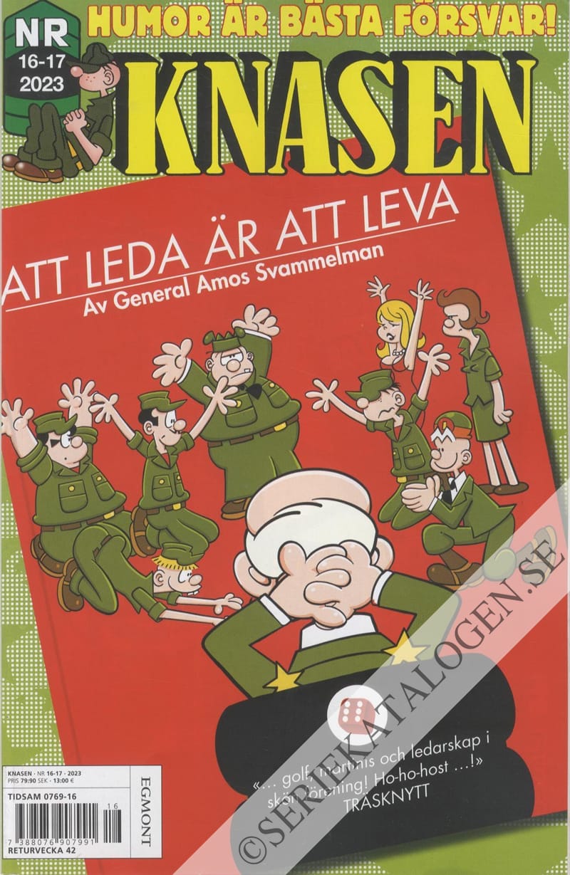 Framsida på Knasen #16-17 (2023)