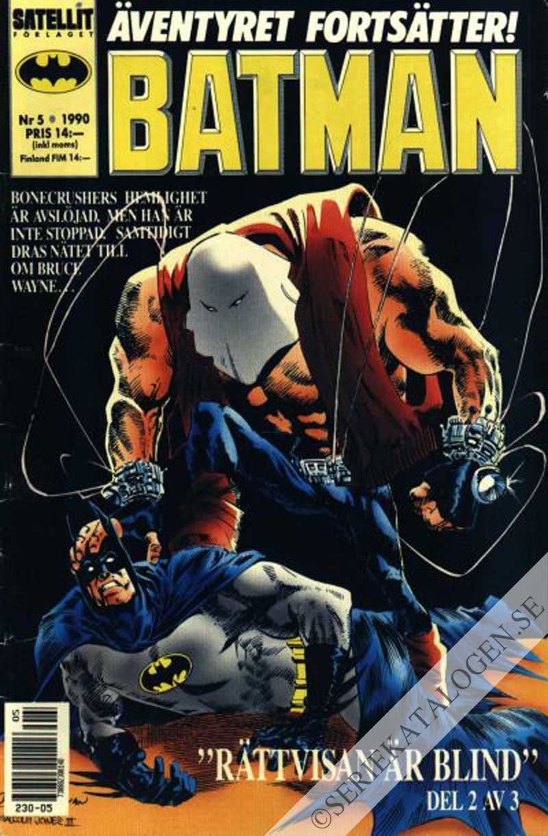 Framsida på Batman #5 (1990)