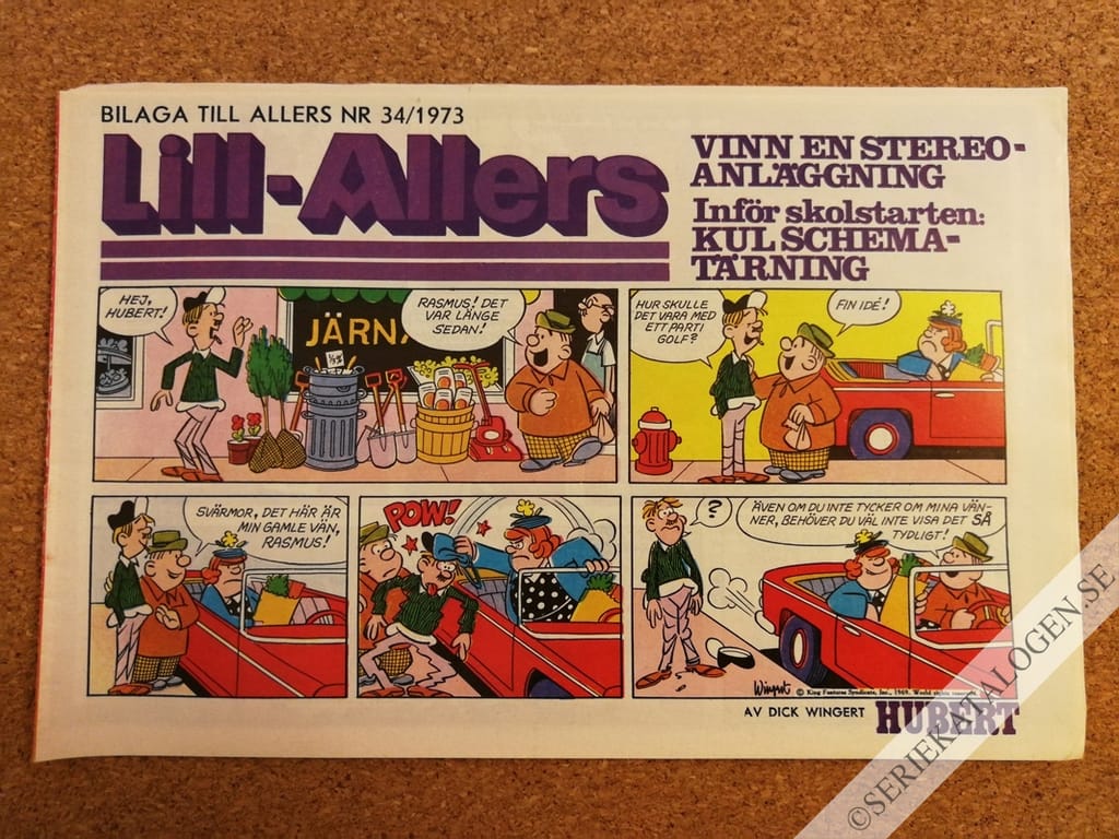 Framsida på Lill-Allers #34 (1973)