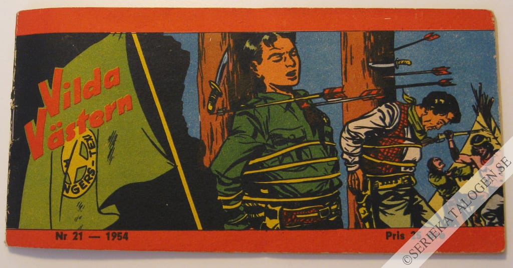 Framsida på Vilda Västern #21 (1954)
