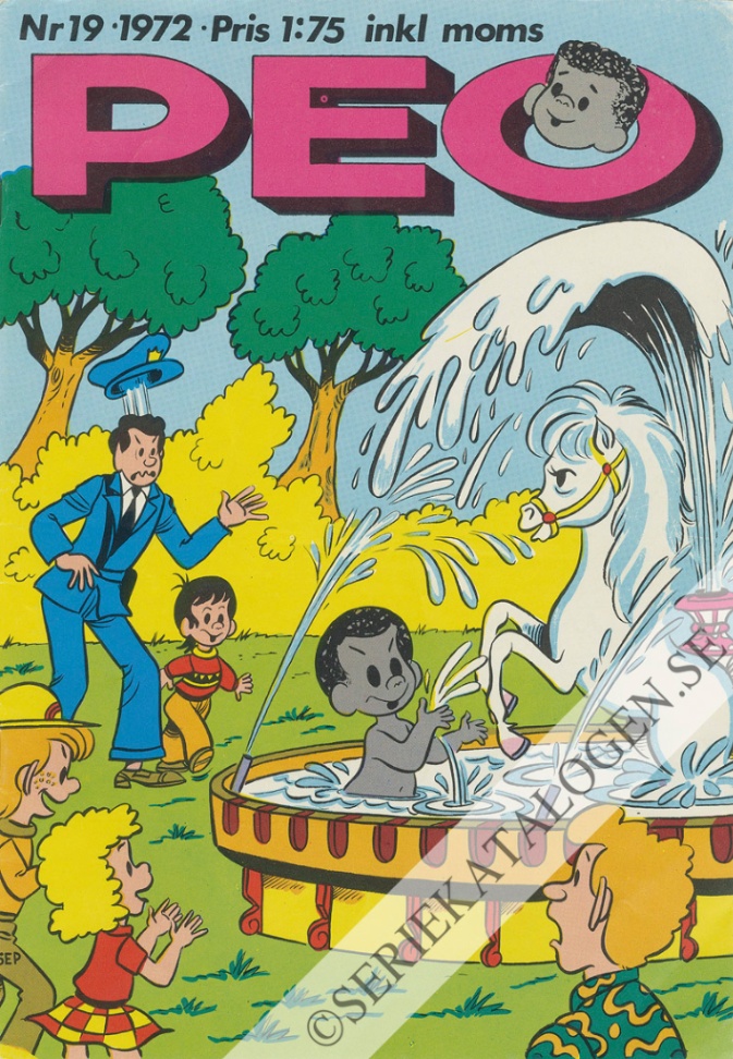 Framsida på Peo #19 (1972)