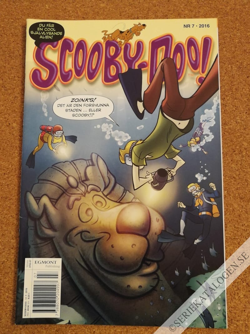 Framsida på Scooby-Doo! #7 (2016)