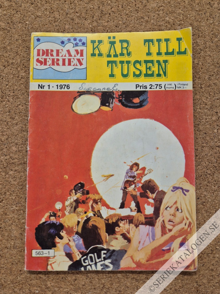 Framsida på Dreamserien Kär till tusen (1976)