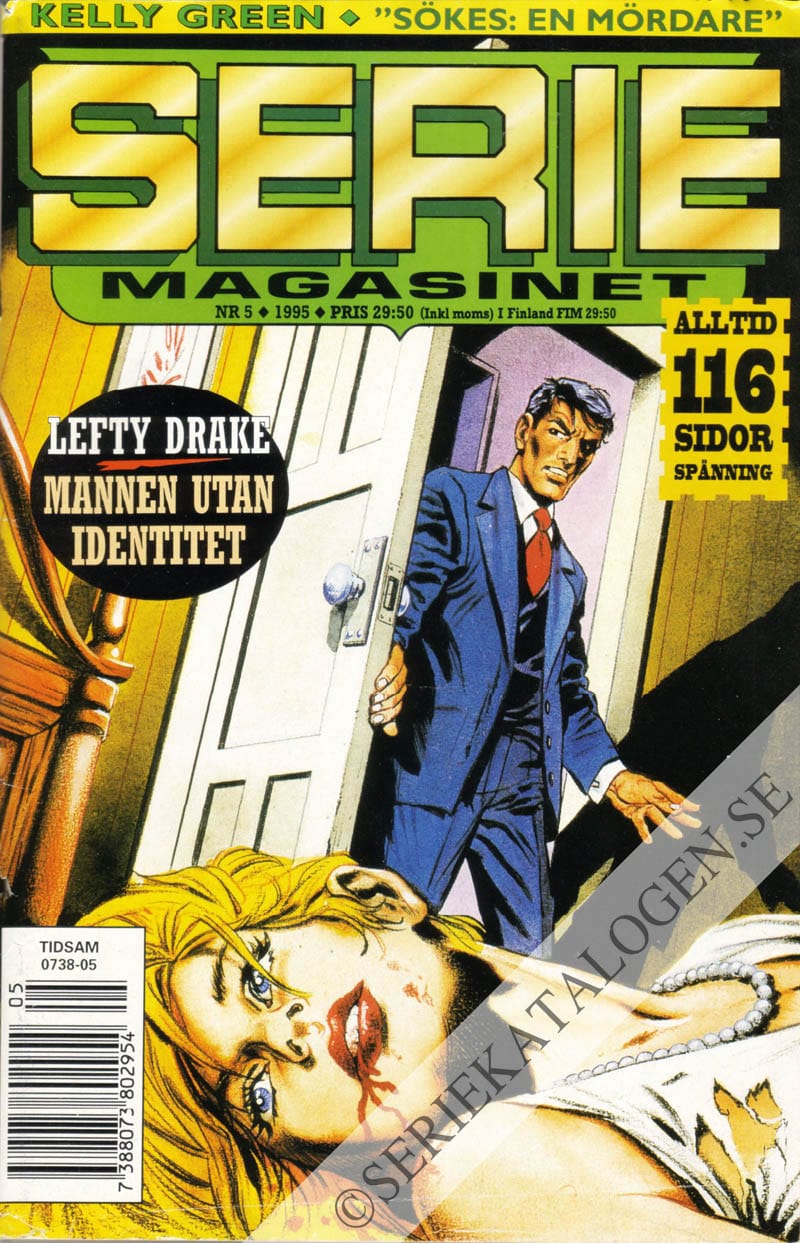 Framsida på Seriemagasinet #5 (1995)