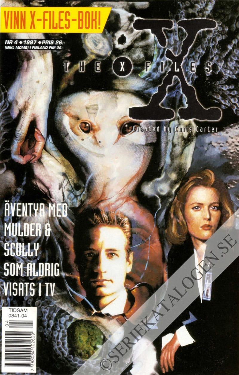 Framsida på Arkiv X - The X Files #4 (1997)