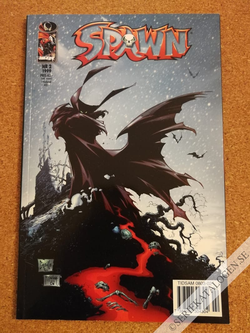 Framsida på Spawn #2 (1999)