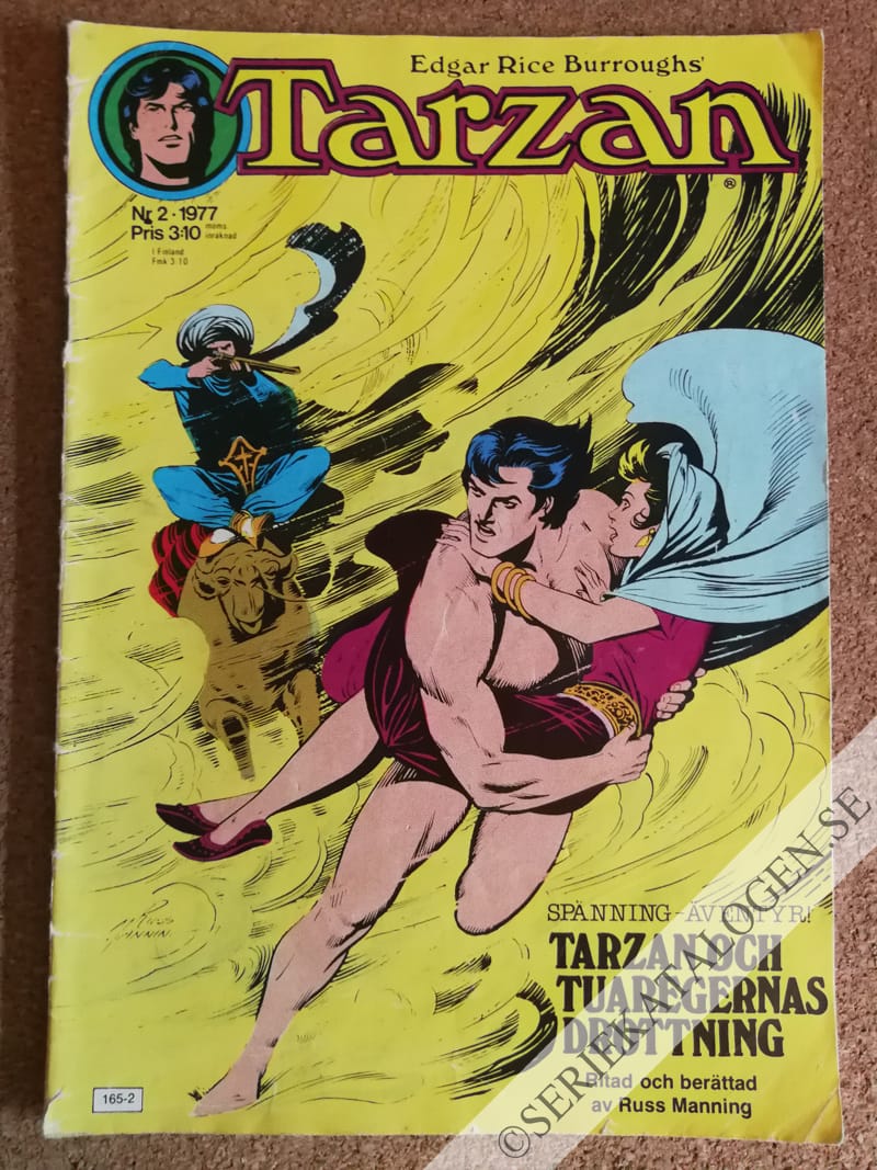 Framsida på Tarzan #2 (1977)