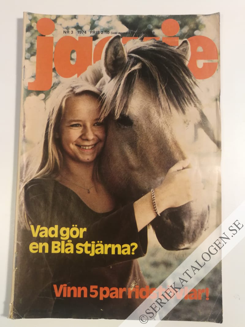 Framsida på Jackie #3 (1974)