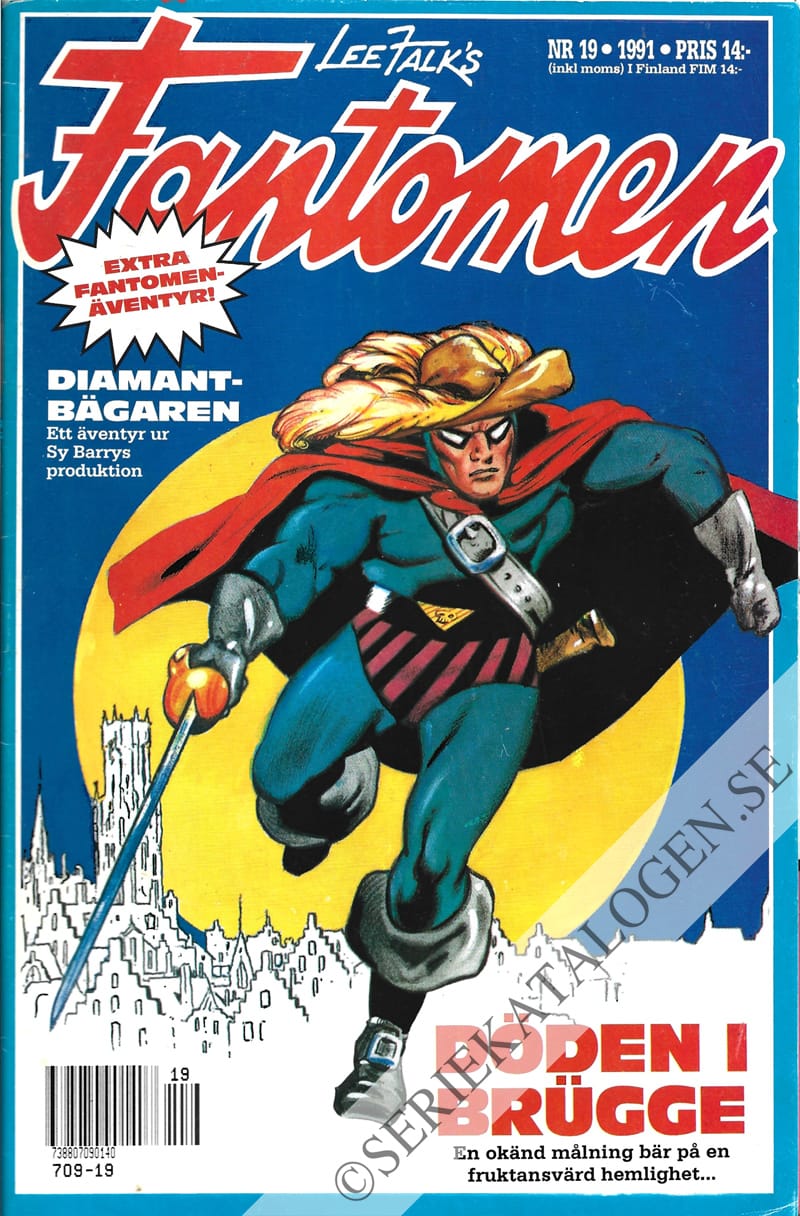 Framsida på Fantomen #19 (1991)
