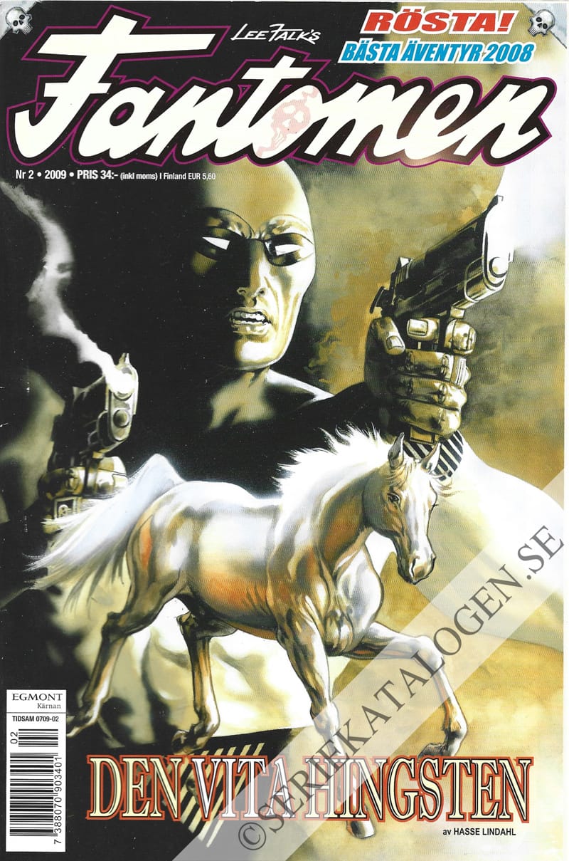 Framsida på Fantomen #2 (2009)