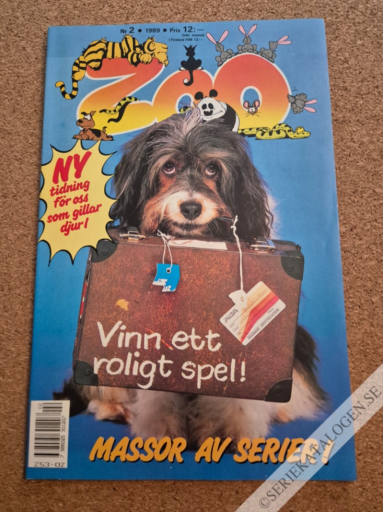 Framsida på Zoo #2 (1989)