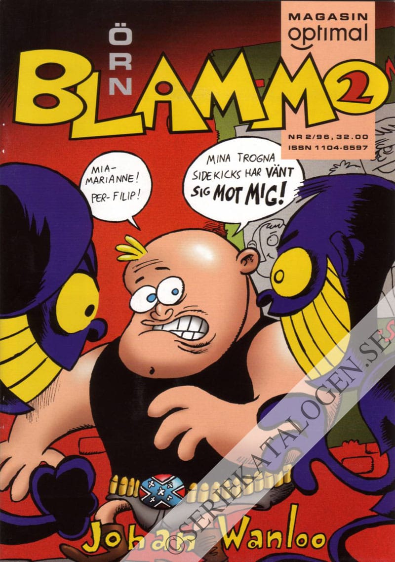 Framsida på Magasin Optimal Örn Blammo 2 (1996)