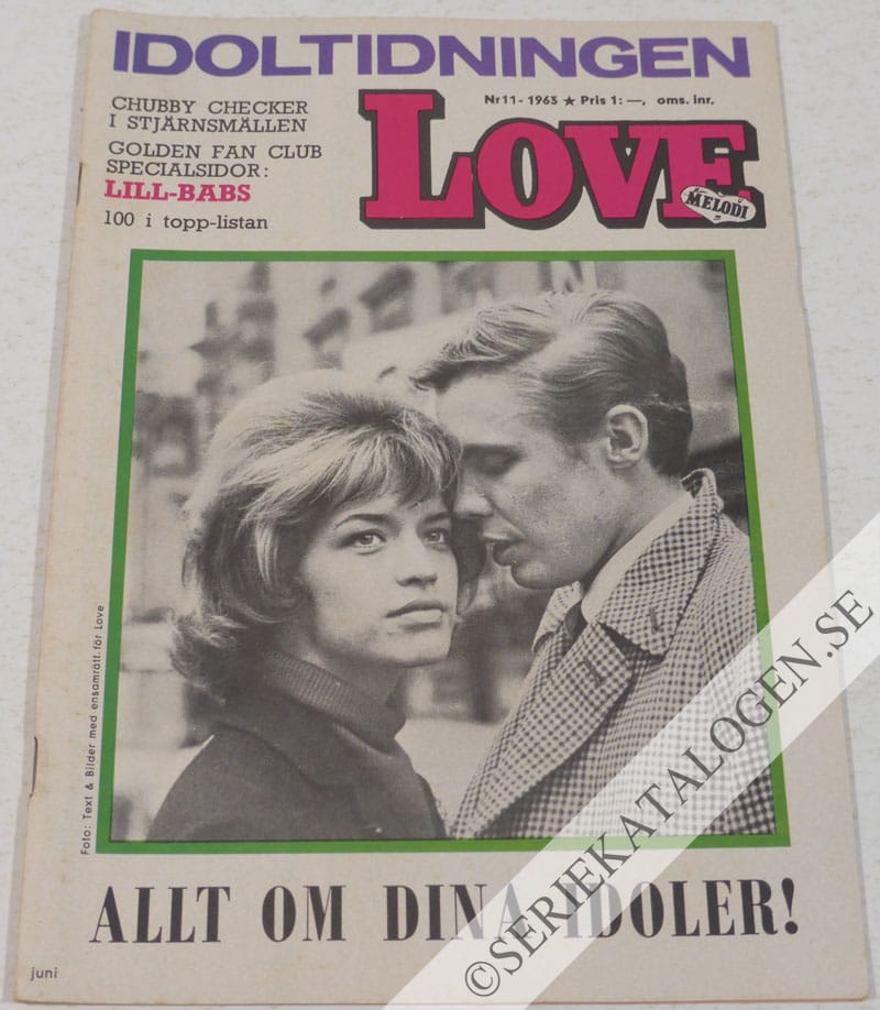 Framsida på Love! #11 (1963)