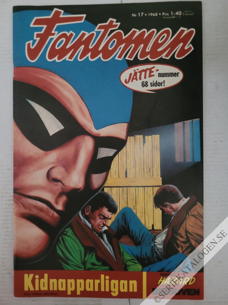 Framsida på Fantomen #17 (1968)