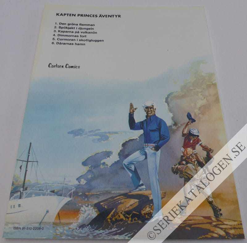Baksida på Cormoran i skottgluggen (1978)