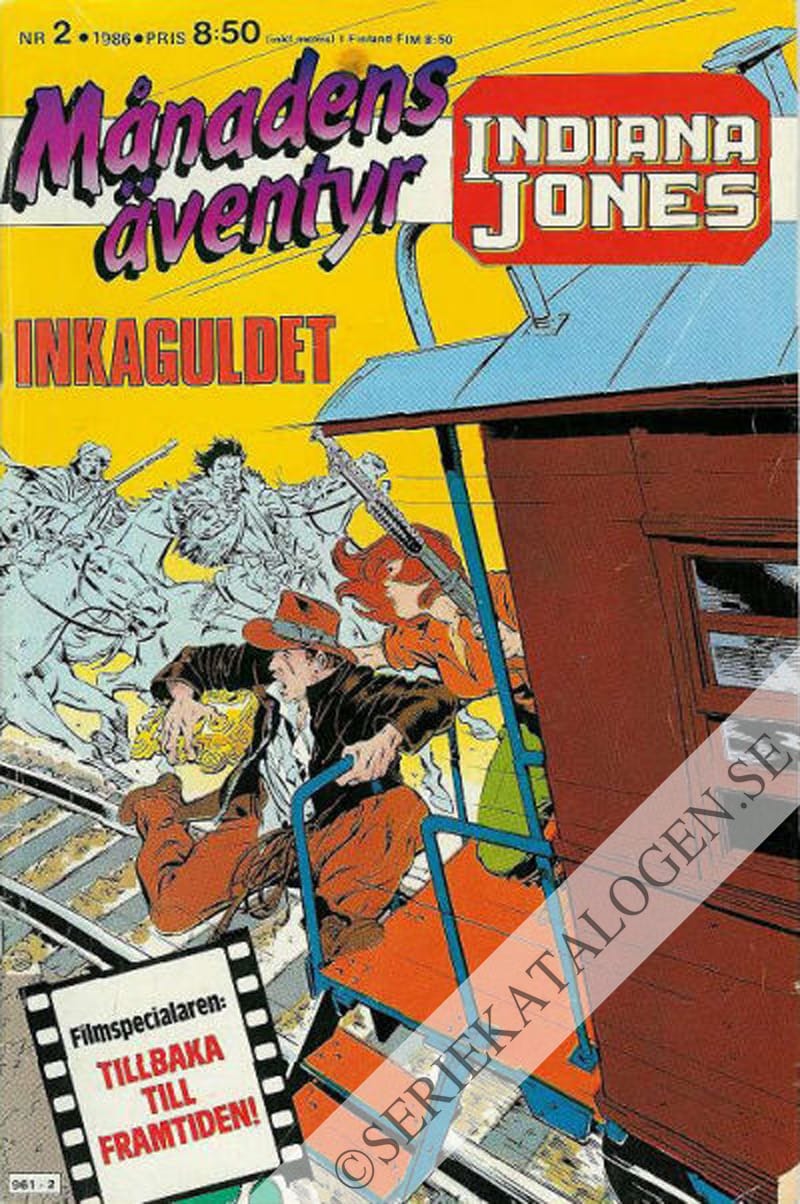 Framsida på Månadens äventyr #2 (1986)