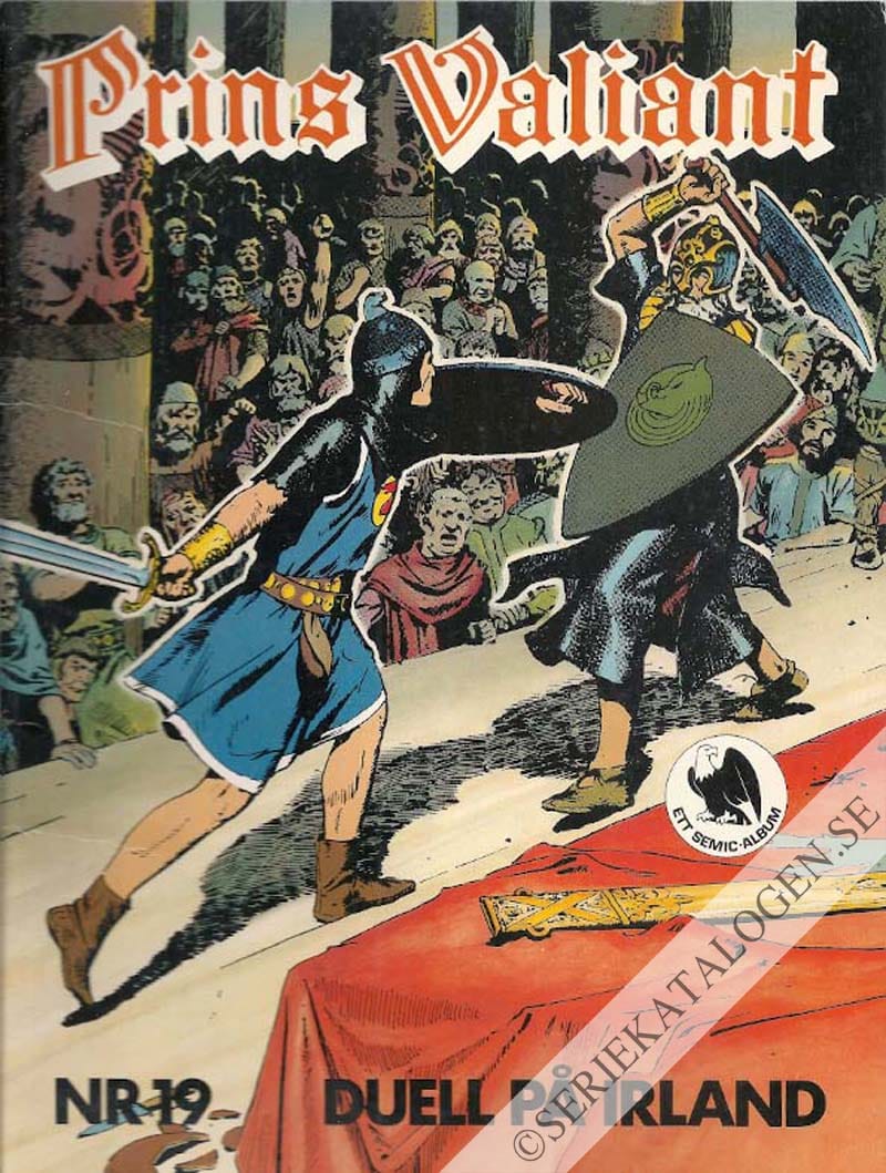 Framsida på Prins Valiant Duell på Irland (1981)