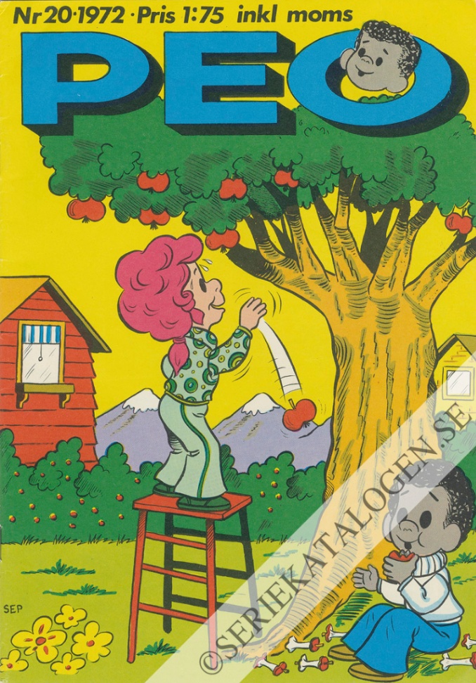 Framsida på Peo #20 (1972)