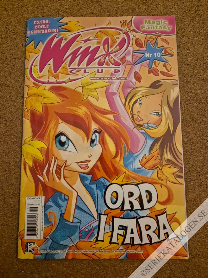 Framsida på Winx club #10 (2008)