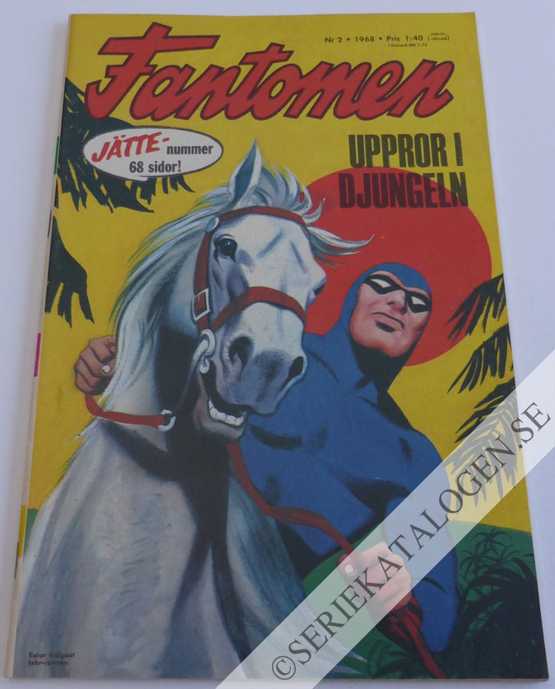 Framsida på Fantomen #2 (1968)