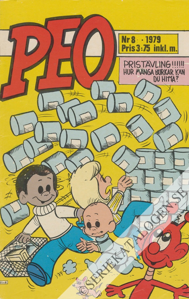 Framsida på Peo #8 (1979)