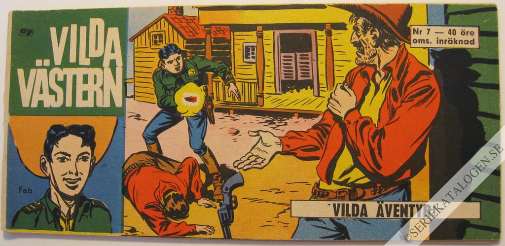 Framsida på Vilda Västern #7 (1965)