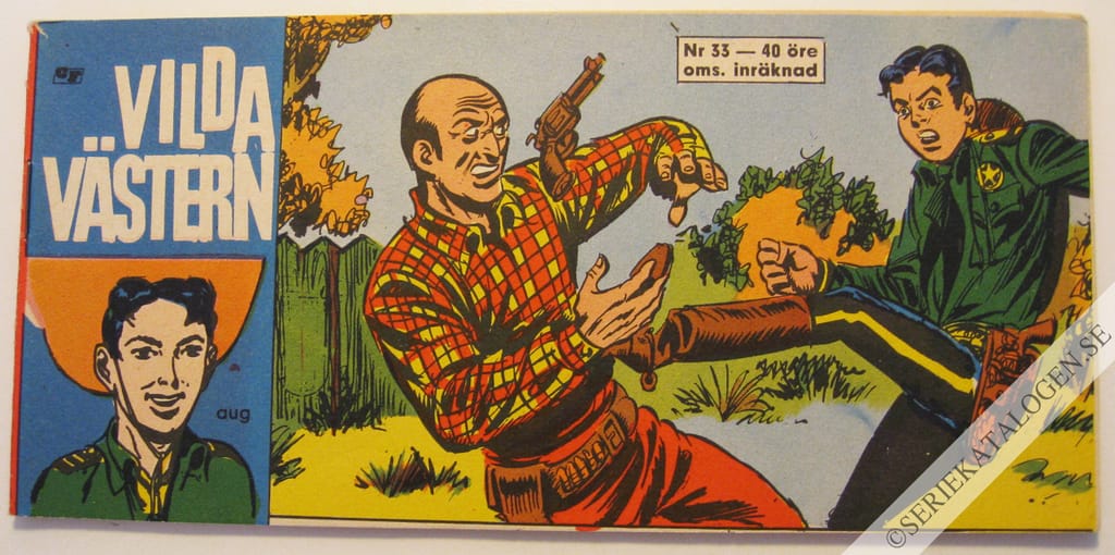 Framsida på Vilda Västern #33 (1965)