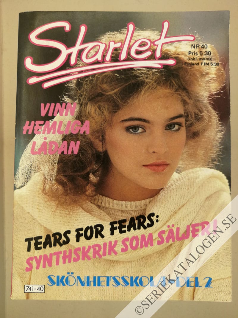 Framsida på Starlet #40 (1985)