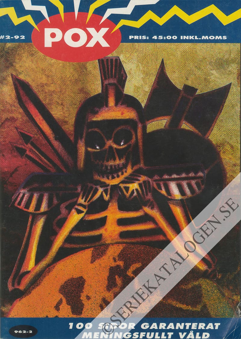 Framsida på Pox #2 (1992)