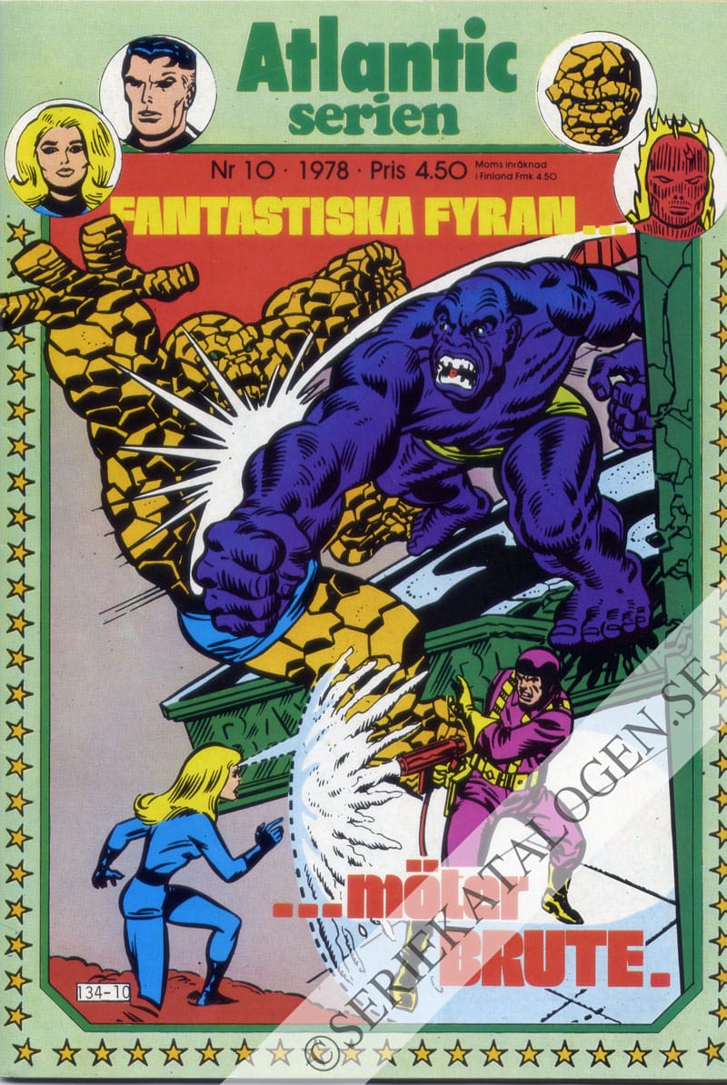 Framsida på Atlanticserien #10 (1978)
