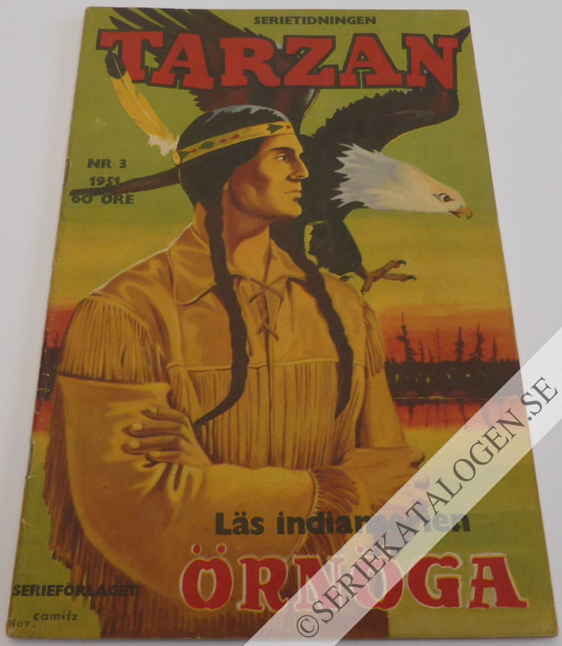 Framsida på Tarzan #3 (1951)