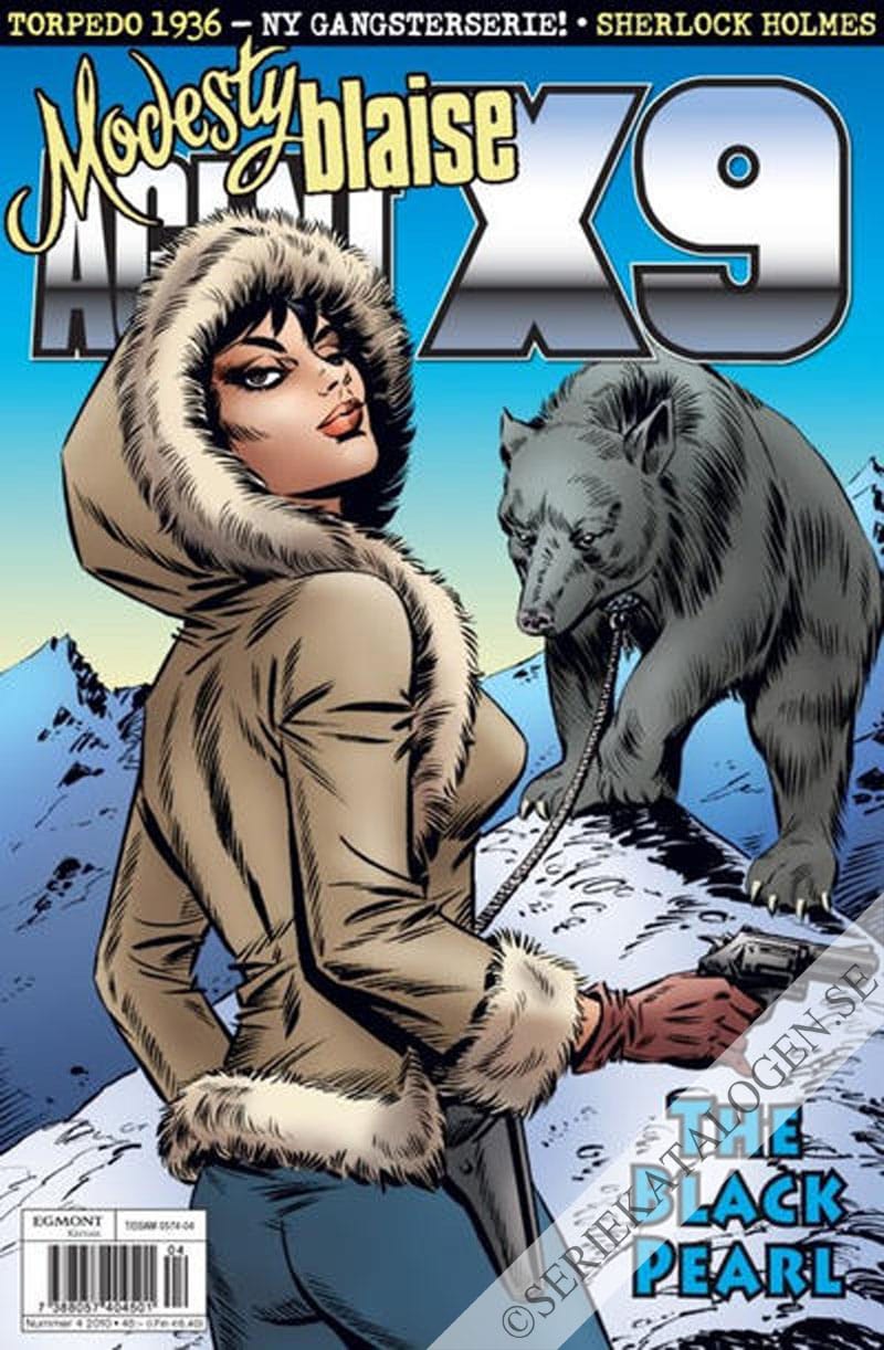 Framsida på Agent X9 #4 (2010)