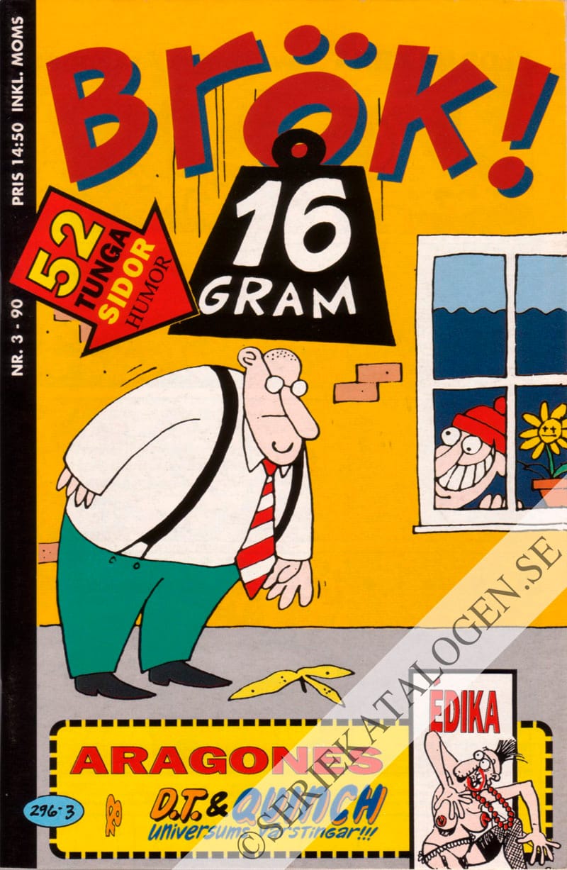 Framsida på Brök! #3 (1990)