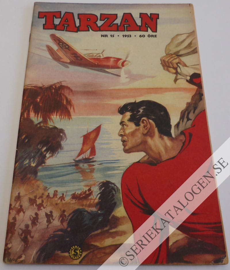 Framsida på Tarzan #15 (1953)