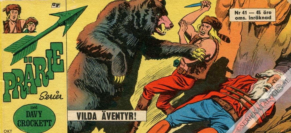 Framsida på Prärie-serier #41 (1966)
