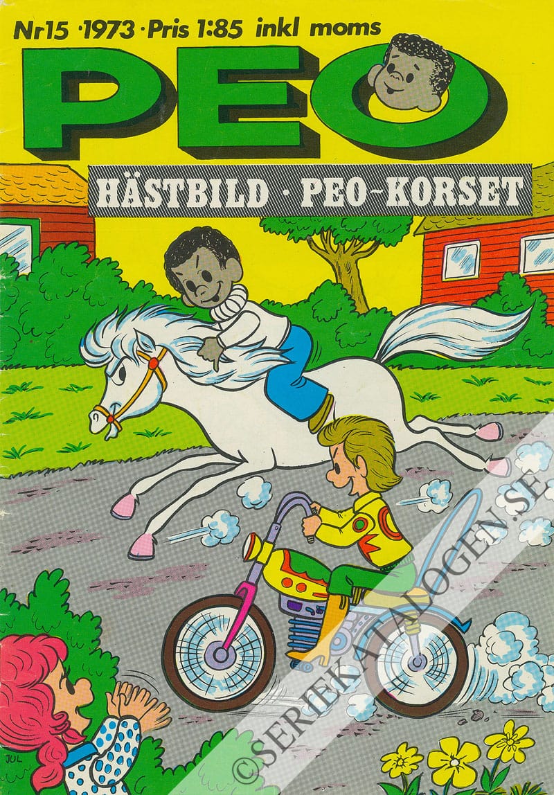 Framsida på Peo #15 (1973)