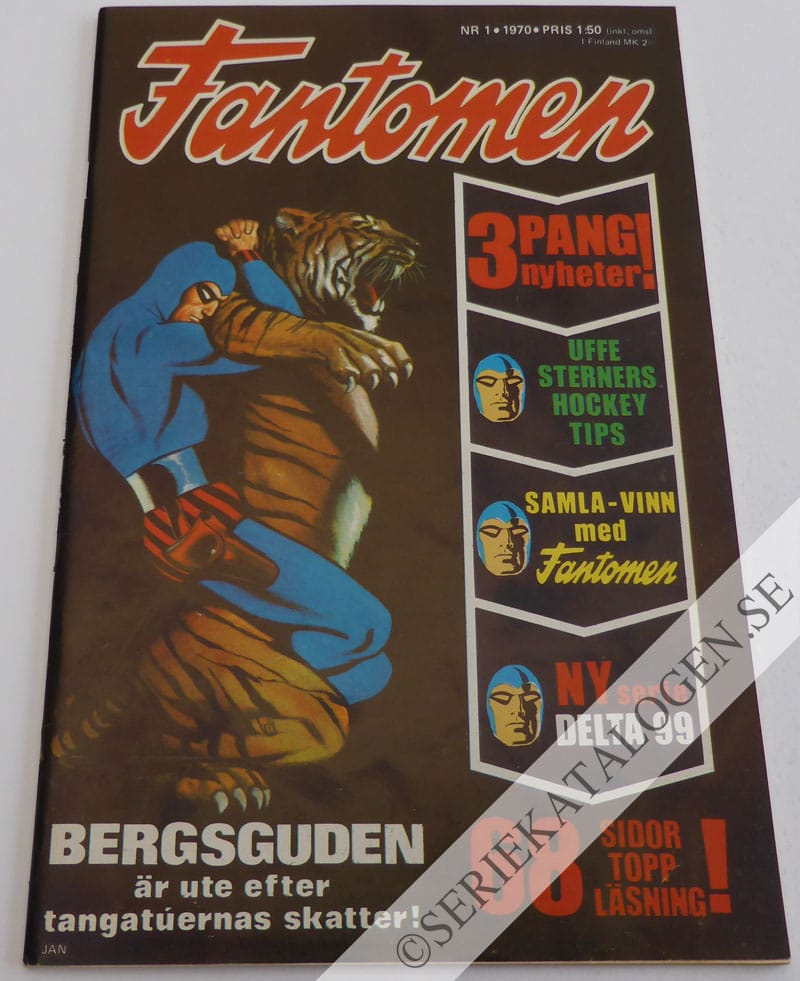 Framsida på Fantomen #1 (1970)