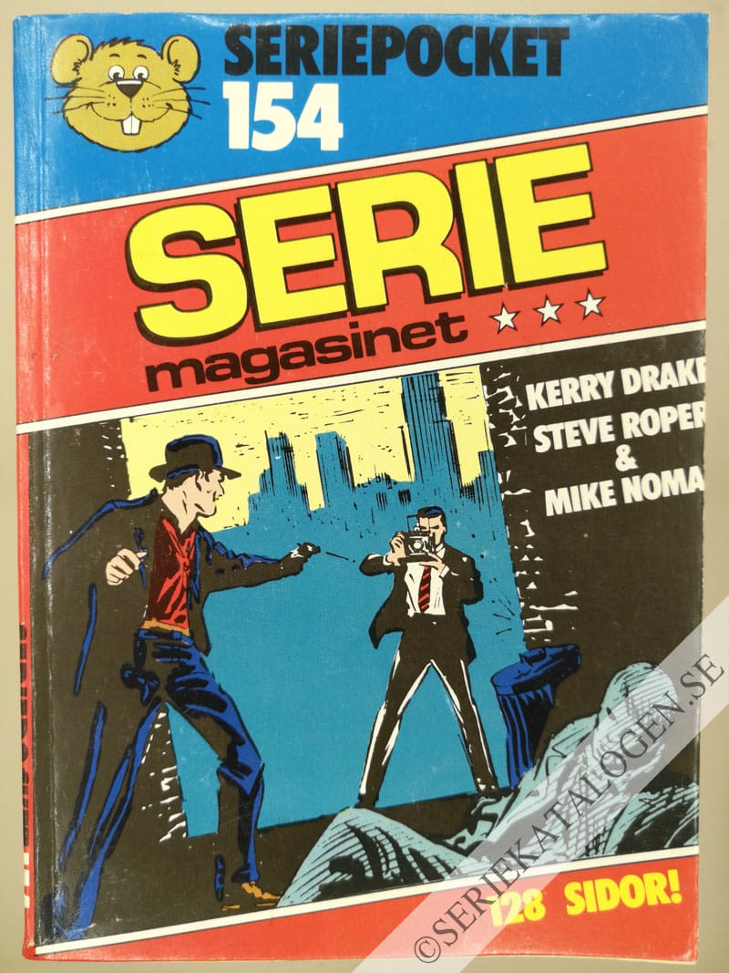 Framsida på Seriepocket #154 - Seriemagasinet (1985)