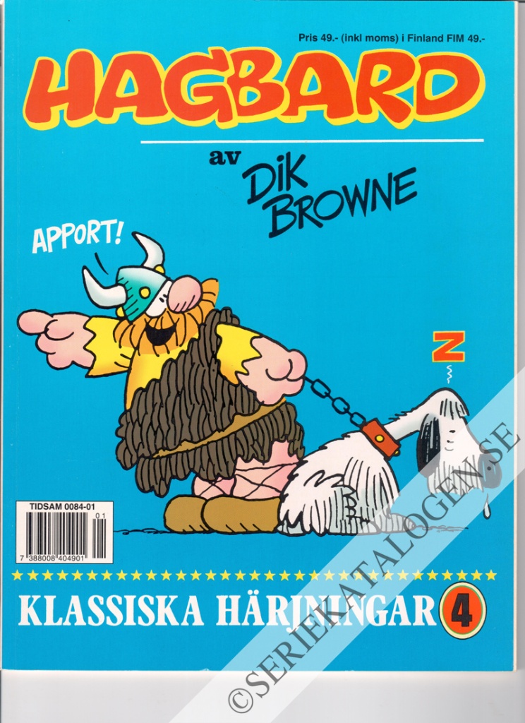 Framsida på Hagbard - klassiska härjningar #4 (1997)