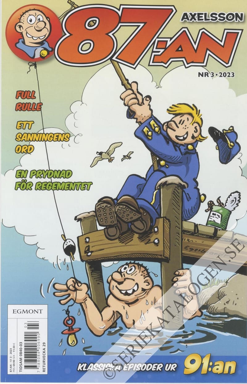 Framsida på 87:an Axelsson #3 (2023)