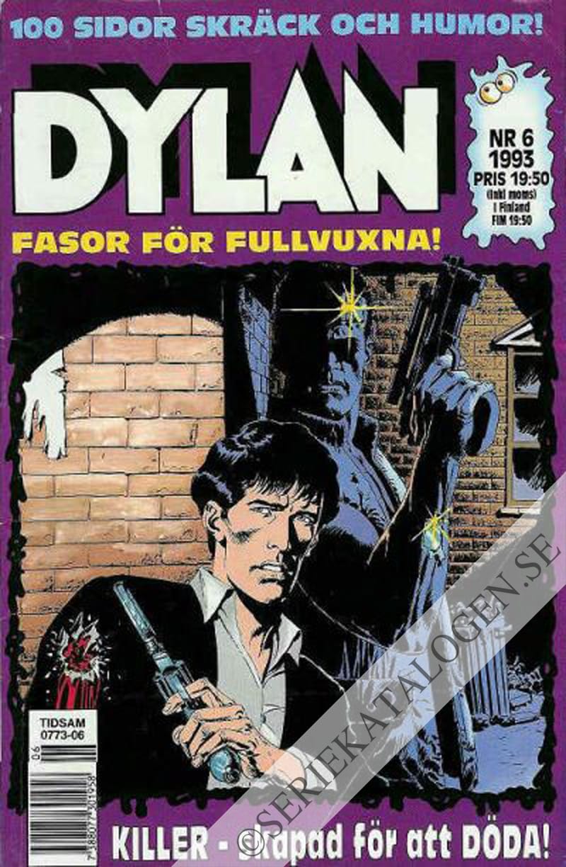 Framsida på Dylan #6 (1993)