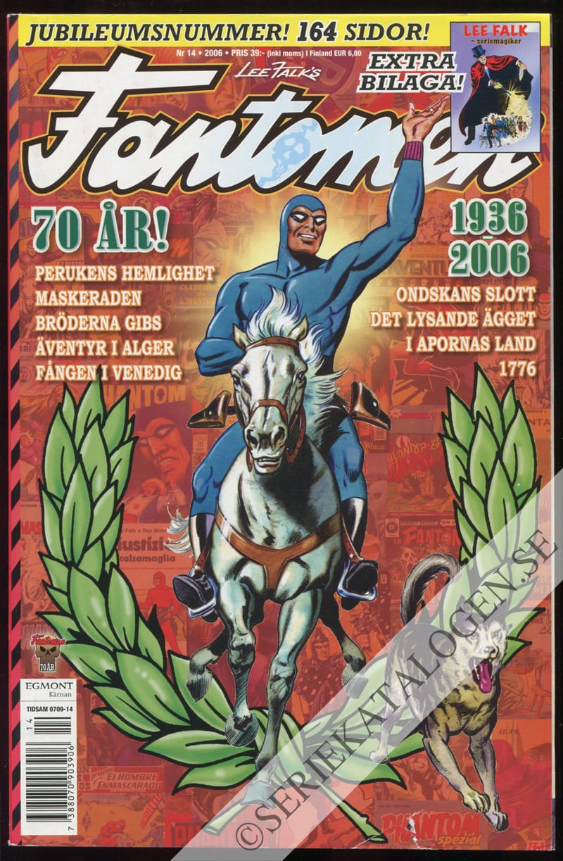 Framsida på Fantomen #14 (2006)