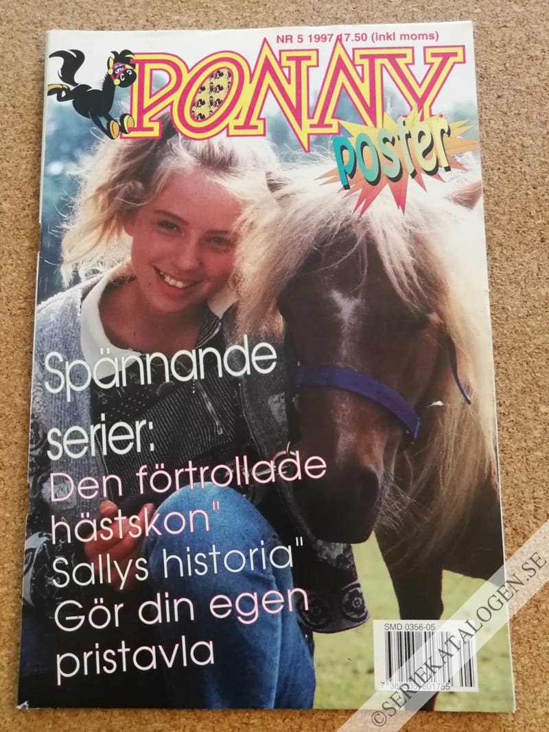 Framsida på Ponny-magasinet #5 (1997)