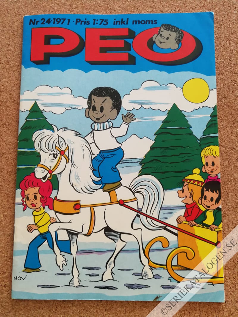 Framsida på Peo #24 (1971)