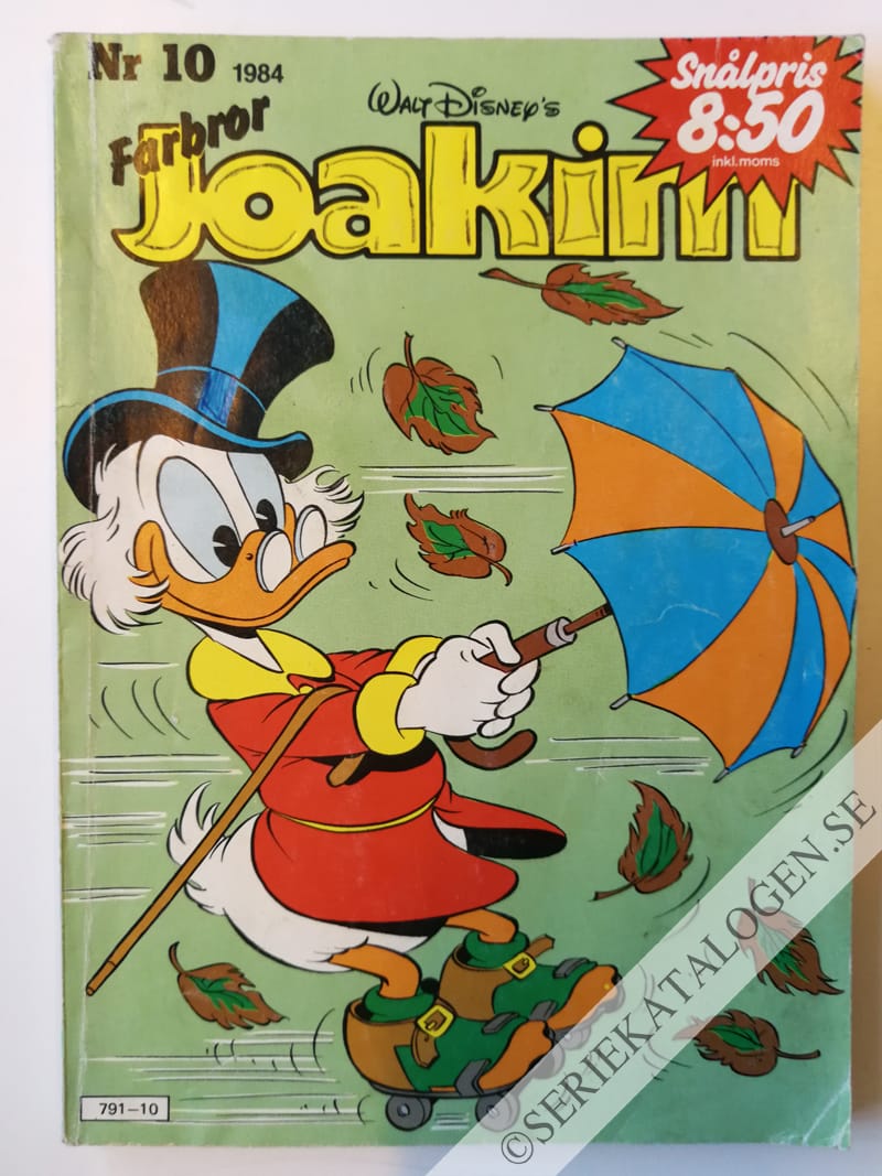 Framsida på Joakim #10 (1984)