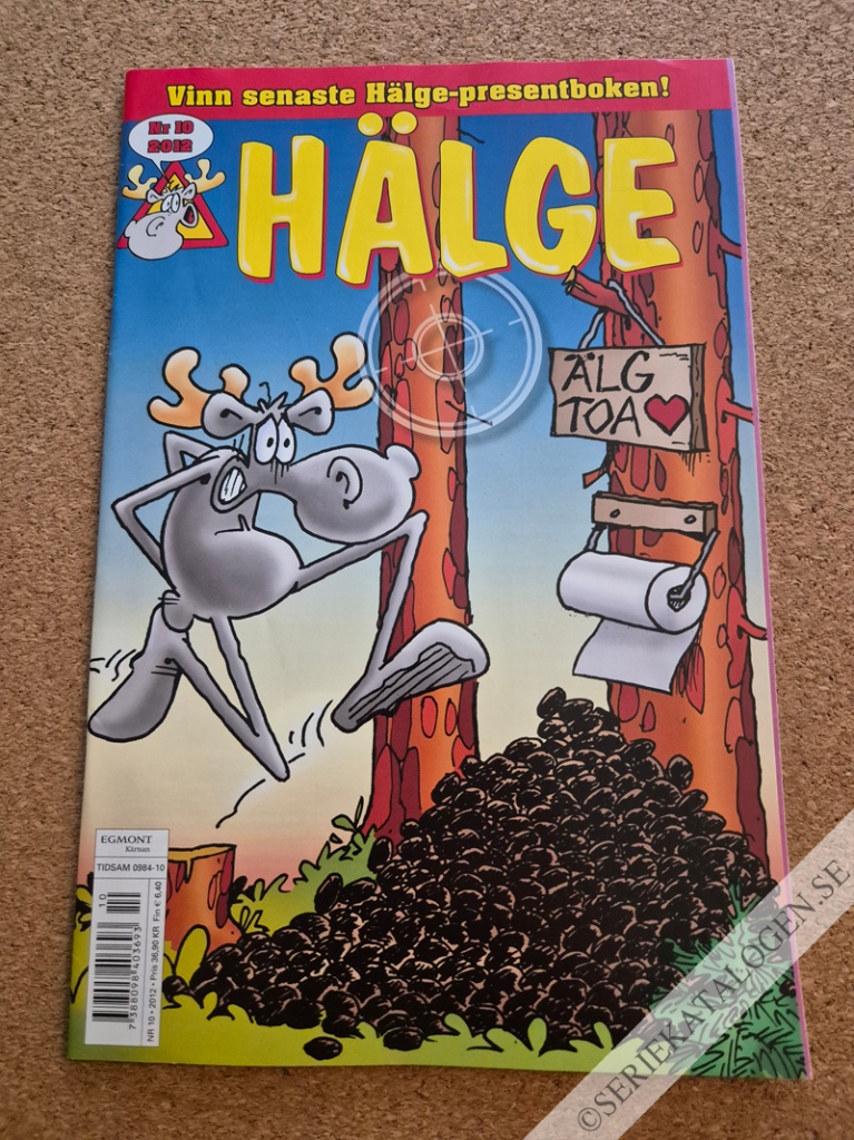 Framsida på Hälge #10 (2012)